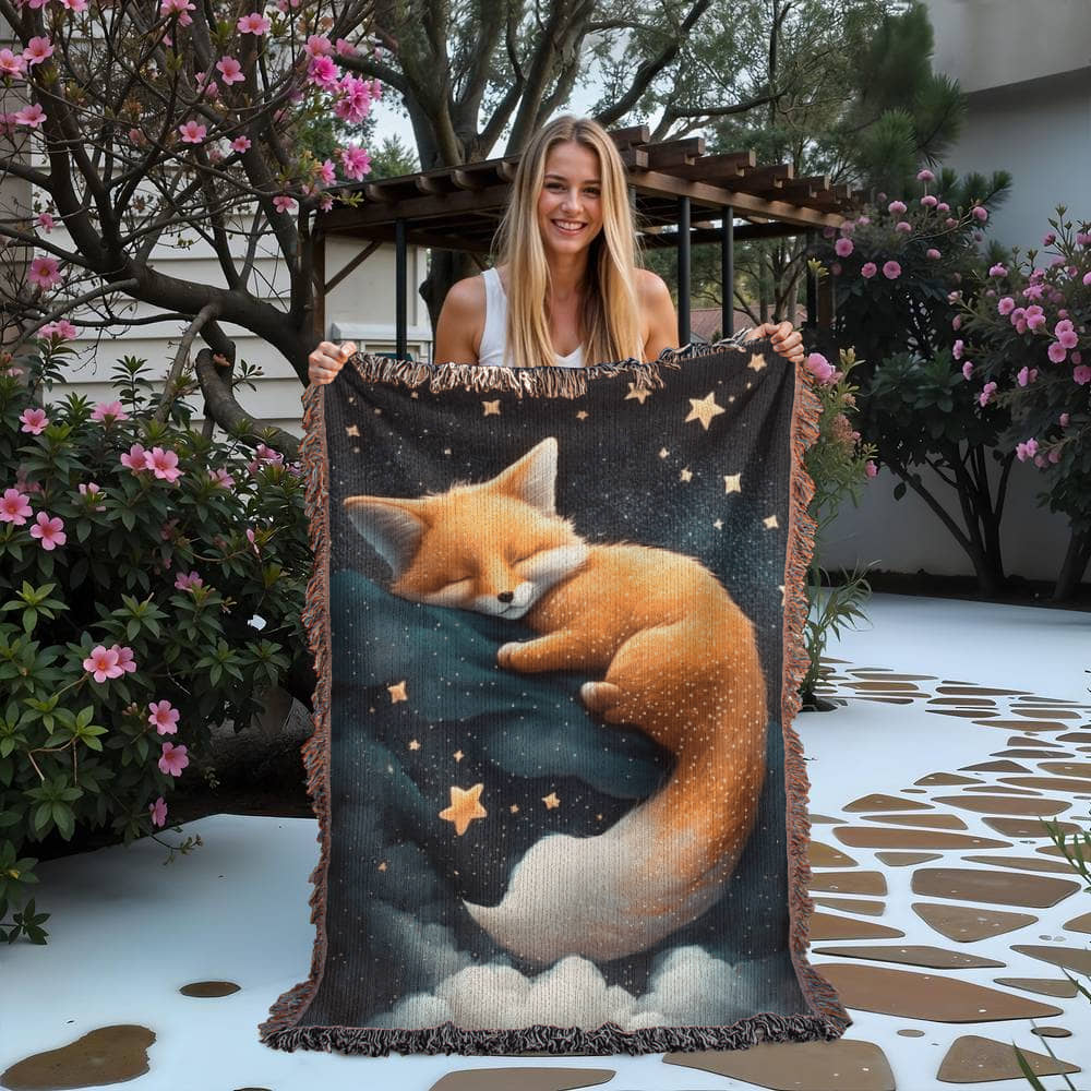 Sleepy Fox Blanket