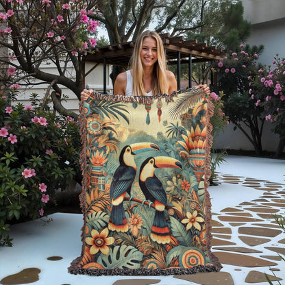 Tropic Toucan Blanket