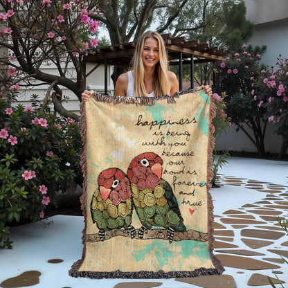 Love Parrots Blanket