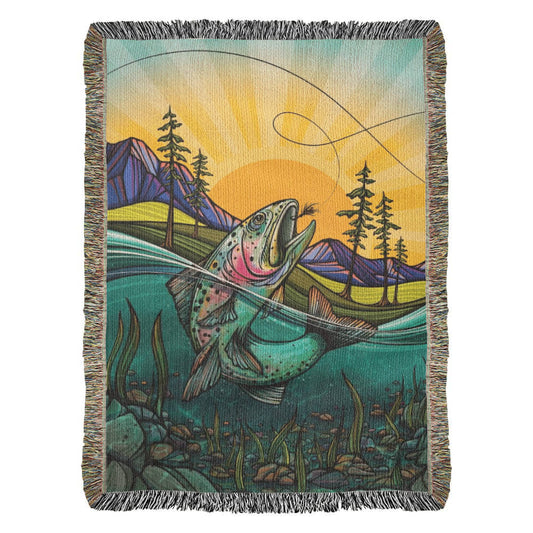 Hooked for Life Blanket