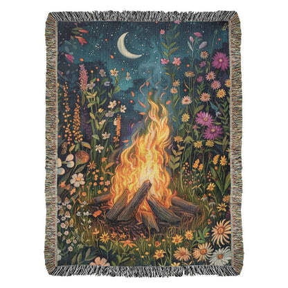 Colorful Campfire Blanket