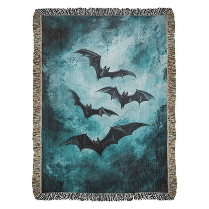 Moonlit Bats Blanket