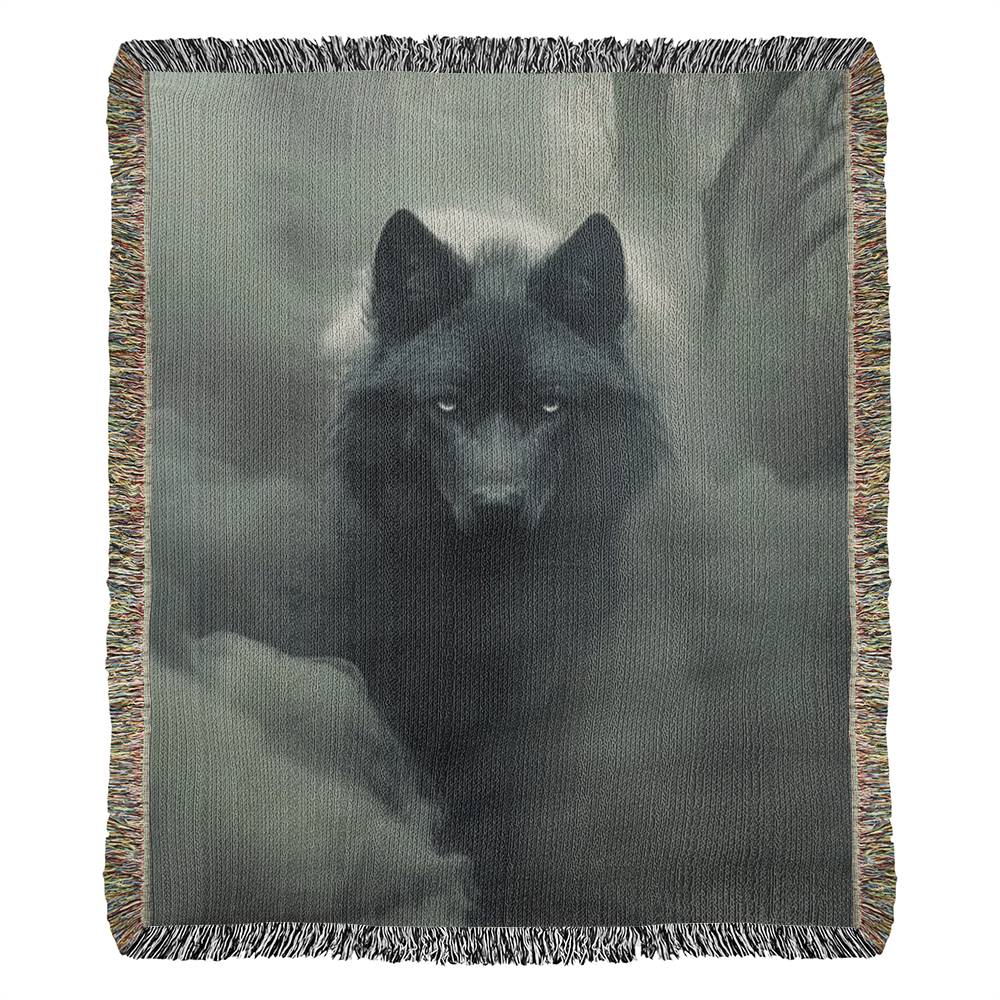 Eclipse Wolf Blanket