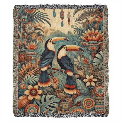 Tropic Toucan Blanket