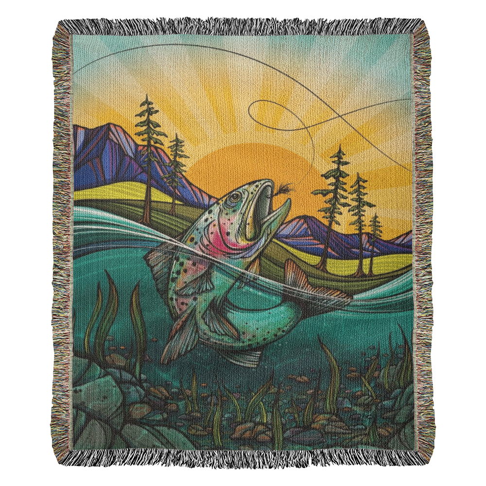 Hooked for Life Blanket