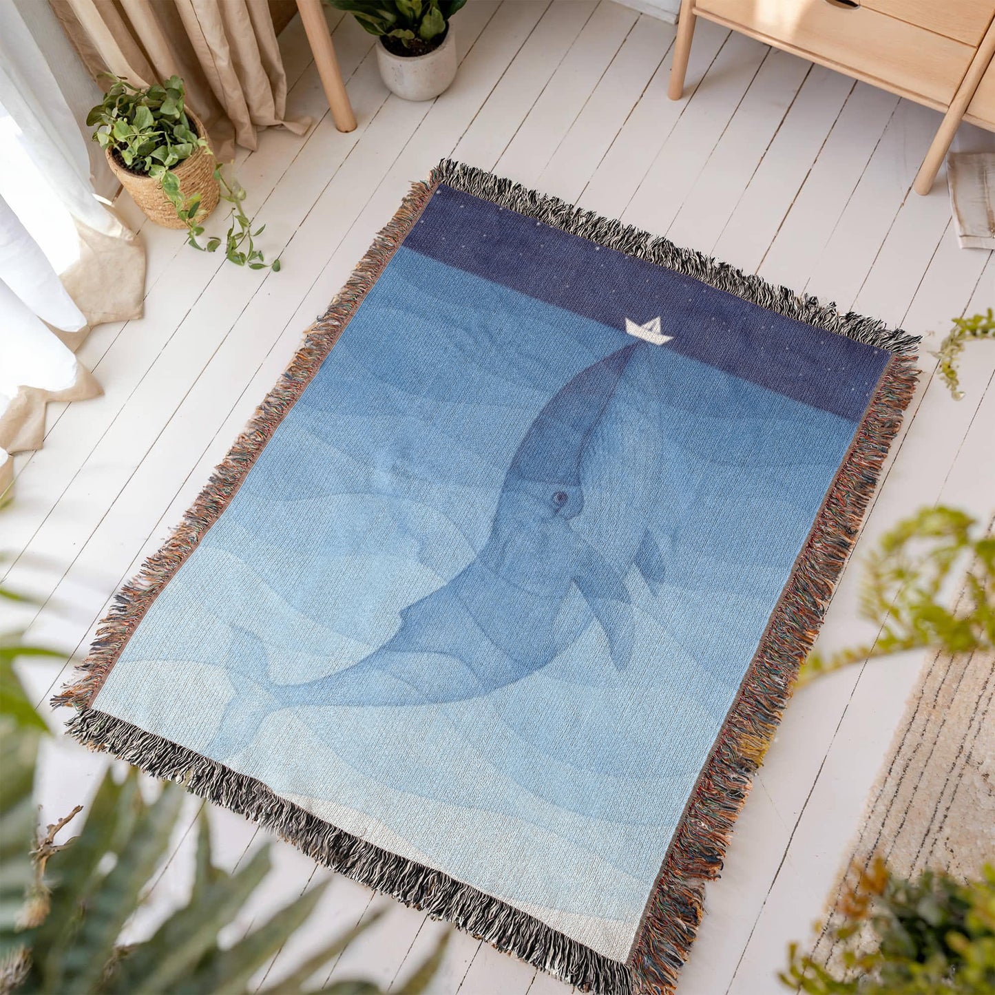 Whale's Whisper Blanket