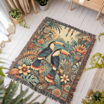 Tropic Toucan Blanket