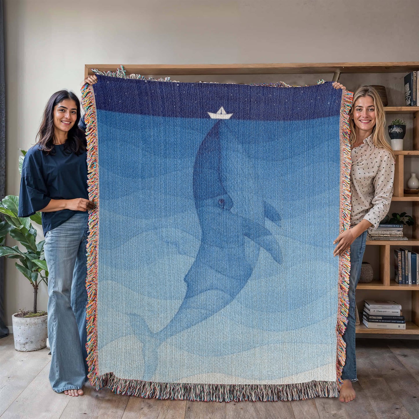 Whale's Whisper Blanket