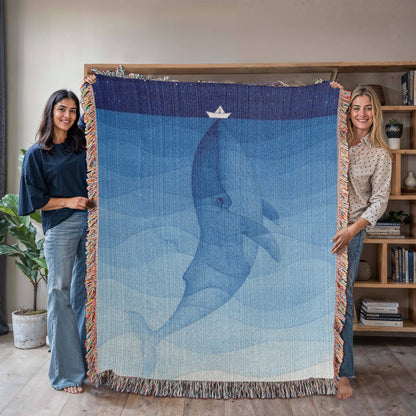 Whale's Whisper Blanket