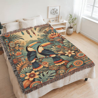 Tropic Toucan Blanket