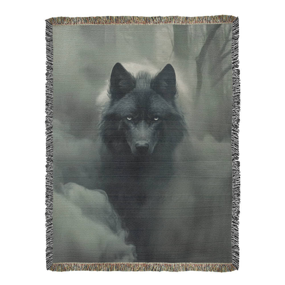 Eclipse Wolf Blanket