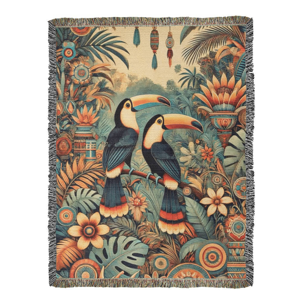 Tropic Toucan Blanket